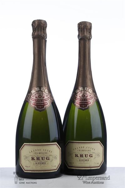 KRUG GRANDE CUVEE 1ST EDITION OF LABEL - Krug - 2 Bottles