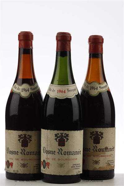 VOSNE ROMANEE 1964 - MB - 3 Bottles
