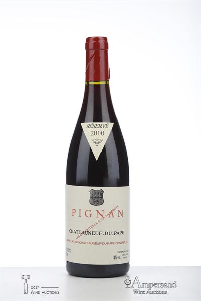 CHATEAUNEUF DU PAPE PIGNAN 2010 - Reynaud - 1 Bottle