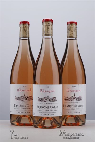 SANCERRE CHAVIGNOL ROSE 2022 - Francois Cotat - 3 Bottles
