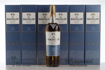MACALLAN FINE OAK 12 Y TRIPLE CASK MATURED - Alc 40% - 6 Bottles - Oc 1