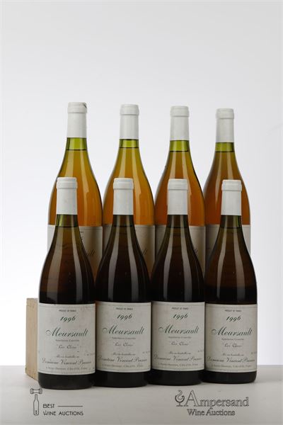 MEURSAULT LES CLOUS 1996 - Vincent Prunier - 8 Bottles