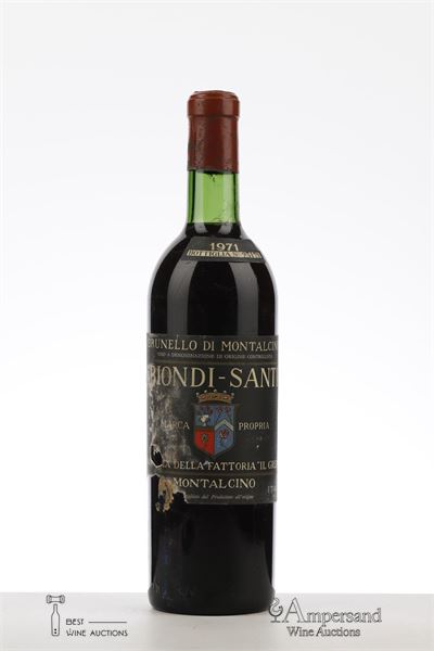 BRUNELLO DI MONTALCINO 1971 - Biondi Santi - 1 Bottle
