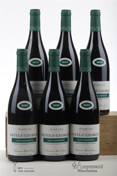 NUITS ST GEORGES LES CHAIGNOTS 2003 - Henri Gouges - 6 Bottles