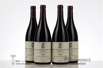 VOLNAY SANTENOTS DU MILIEU 1999 - Comtes Lafon - 4 Bottles