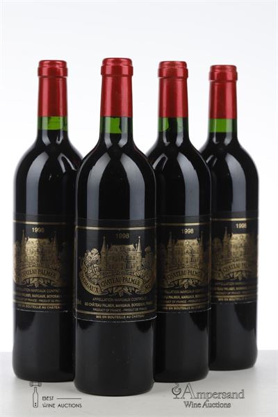 PALMER 1998 - Mc - 4 Bottles