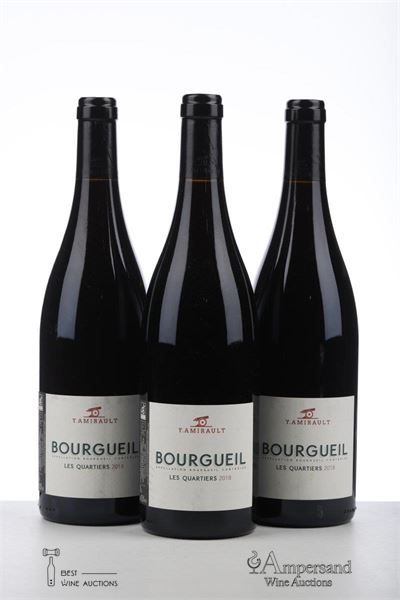 BOURGUEIL LES QUARTIERS 2018 - Yannick Amirault - 3 Bottles