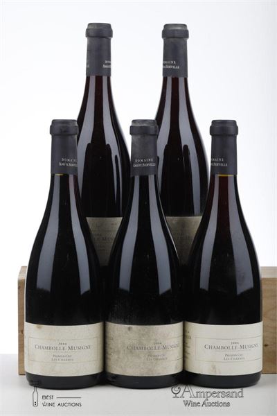 CHAMBOLLE MUSIGNY LES CHARMES 2004 - Amiot Servelle - 5 Bottles