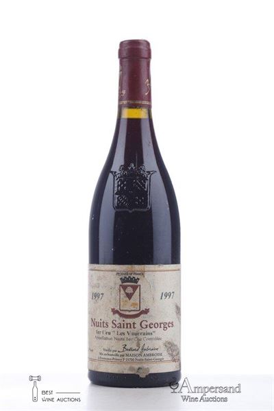 NUITS ST GEORGES LES VAUCRAINS 1997 - Bernard Ambroise - 1 Bottle