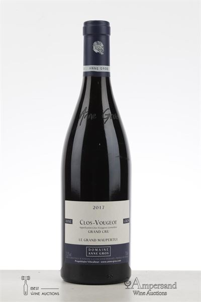 CLOS VOUGEOT LE GRAND MAUPERTUI 2017 - Anne Gros - 1 Bottle