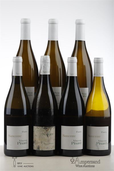 SANCERRE NUANCE 1*2014 + FLORES 3*2013 + PETIT CHEMARIN 1*2014 + 2*2018   - Vincent Pinard - 7 Bottles