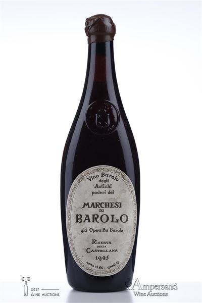 BAROLO RISERVA DELLA CASTELLANA 1945 - Marchesi di Barolo - 1 