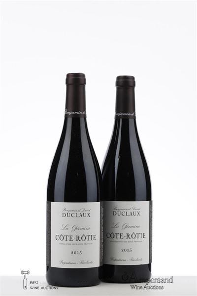 COTE ROTIE LA GERMINE 2015 - Benjamin et David Duclaux - 2 Bottles