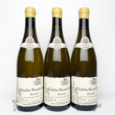 CHABLIS BLANCHOT 2004 - Francois Raveneau - 3 Bottles