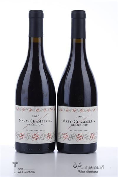MAZY CHAMBERTIN 2010 - Pascal Marchand - 2 Bottles