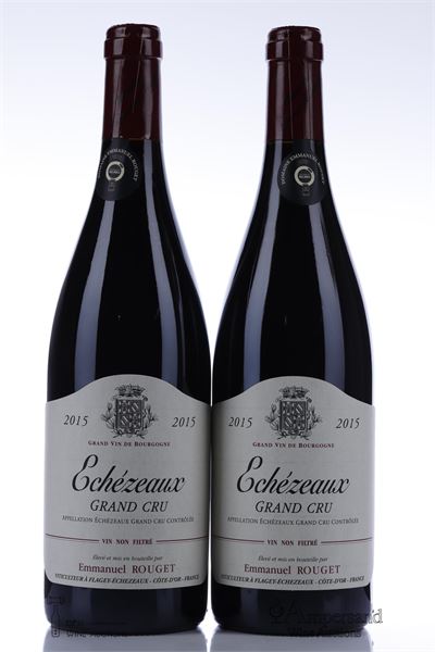 ECHEZEAUX 2015 - Emmanuel Rouget - 2 Bottles