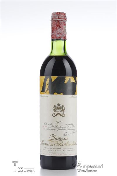 MOUTON ROTHSCHILD 1974 - 1 Bottle