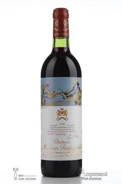 MOUTON ROTHSCHILD 1981 - 1 Bottle