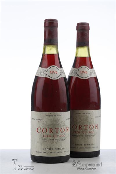 CORTON CLOS DU ROI 1976 - Daniel Senard - 2 Bottles