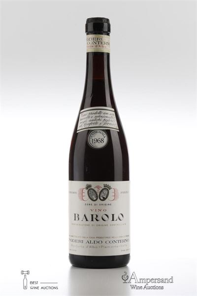 BAROLO MONFORTE PERNO 1968 - Aldo Conterno - 1 Bottle