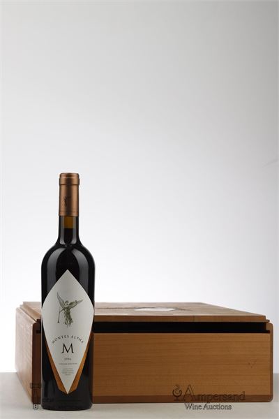 M MONTES ALPHA 1996 - Santa Cruz Single Estata - 4 Bottles - Owc 6