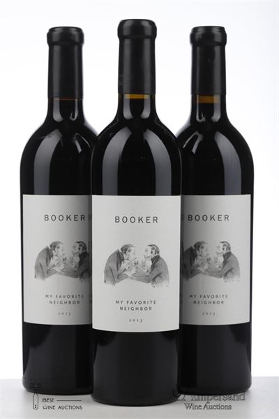 MY FAVORITE NEIGHBOR CABERNET SAUVIGNON 2013 - Booker Vineyard - 3 Bottles