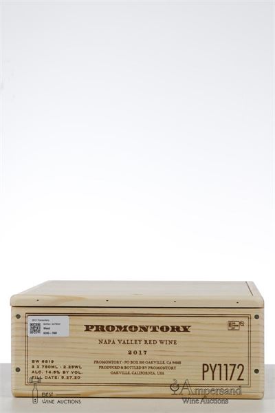 PROMONTORY 2017 - Promontory - 3 Bottles - Owc 3