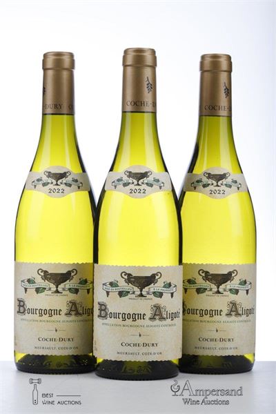 BOURGOGNE ALIGOTE 2022 - Coche Dury - 3 Bottles