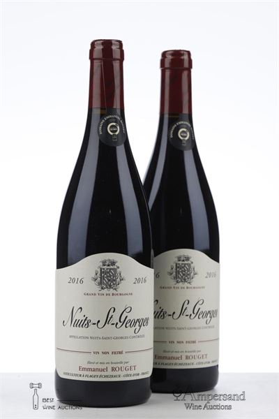 NUITS ST GEORGES 2016 - Emmanuel Rouget - 2 Bottles
