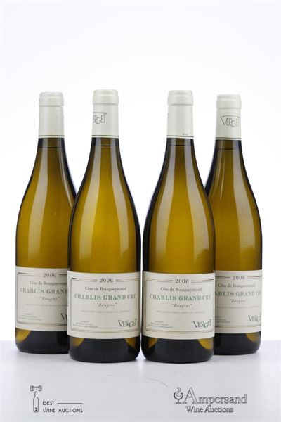 CHABLIS BOUGROS COTE DE BOUQUEYREAUD 2006 - Verget - 4 Bottles