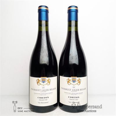 CORTON RENARDES 2011 - Thibault Liger Belair - 2 Bottles