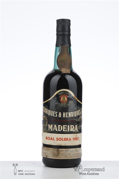 MADEIRA BOAL SOLERA 1907 - Henriques et Henriques - 1 Bottle