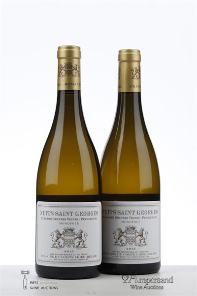 NUITS ST GEORGES BLANC CLOS DES GRANDES VIGNES 2015 - Comte Liger Belair - 2 Bottles