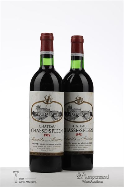 CHASSE SPLEEN 1978 - Mc - 2 Bottles