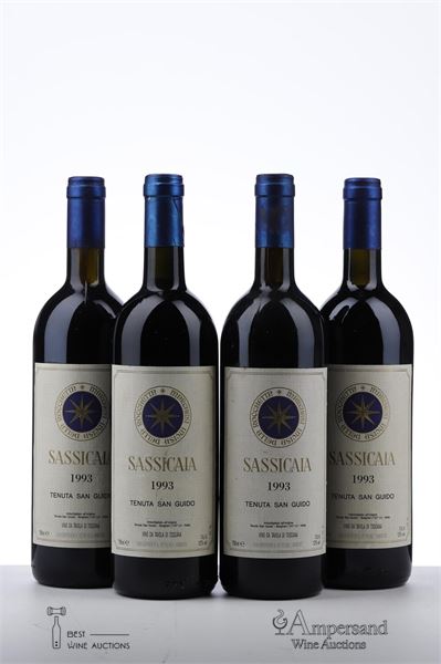 SASSICAIA 1993 - Tenuta San Guido - 4 Bottles