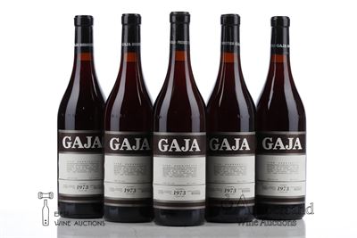 BARBARESCO 1973 - Gaja - 5 Bottles