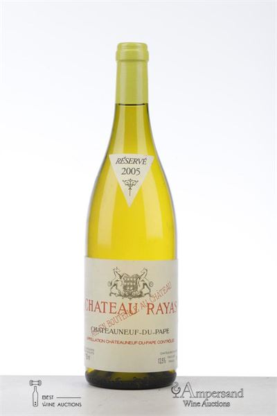 CHATEAUNEUF DU PAPE BLANC RAYAS 2005 - Reynaud - 1 Bottle