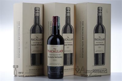 MACALLAN 1876 REPLICA NV - Macallan - Alc 40,6% - 3 Bottles - Oc 1