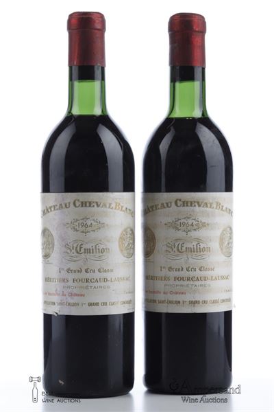 CHEVAL BLANC 1964 - 2 Bottles 