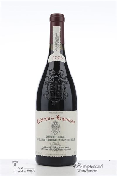 CHATEAUNEUF DU PAPE BEAUCASTEL 2006 - Beaucastel - 1 Bottle