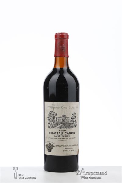 CANON 1959 - Hanappier Peyrelongue - De Brabandere V. Houtte - 1 Bottle