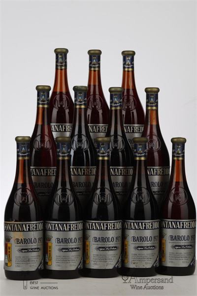 BAROLO VIGNA LA DELIZIA 1971 - Fontanafredda - 12 Bottles