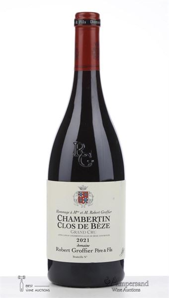 CHAMBERTIN CLOS DE BEZE 2021 - Robert Groffier - 1 Bottle