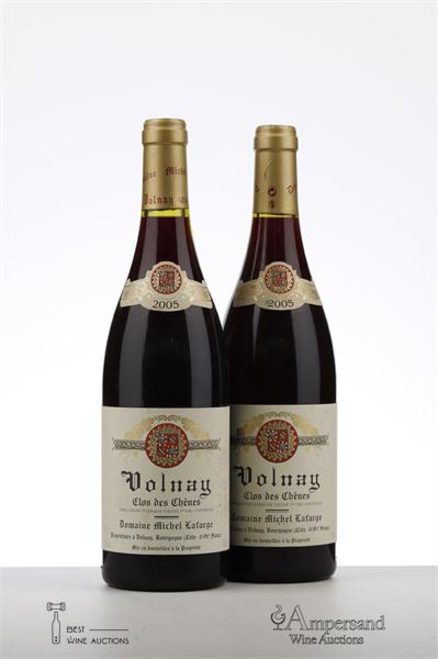 VOLNAY CLOS DES CHENES 2005 - Michel Lafarge - 2 Bottles