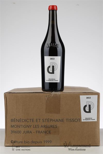 ARBOIS ROUGE DD 2023 -  Bénédicte et Stéphane Tissot- 12 Bottles - Oc 12