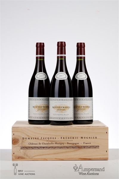 BONNES MARES 2017 - Jacques Frederic Mugnier - 3 Bottles - Owc 3