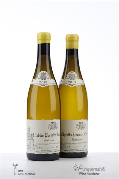 CHABLIS BUTTEAUX 2018 - Francois Raveneau - 2 Bottles