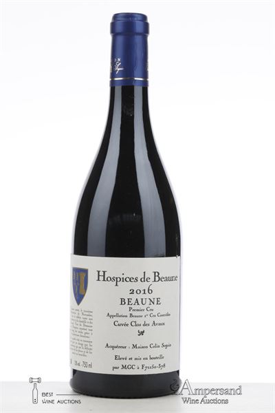 HOSPICES DE BEAUNE CUVEE CLOS DES AVAUX 2016 - Colin Seguin - 1 Bottle