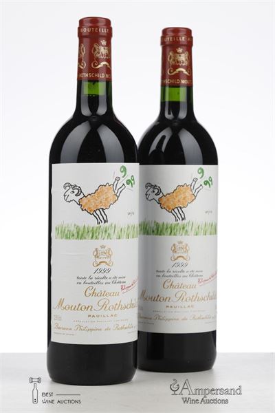 MOUTON ROTHSCHILD 1999 - Mc - 2 Bottles