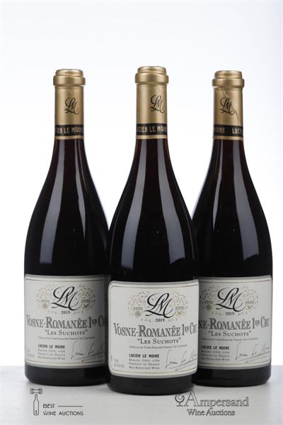 VOSNE ROMANEE LES SUCHOTS 2019 - Lucien Le Moine - 3 Bottles